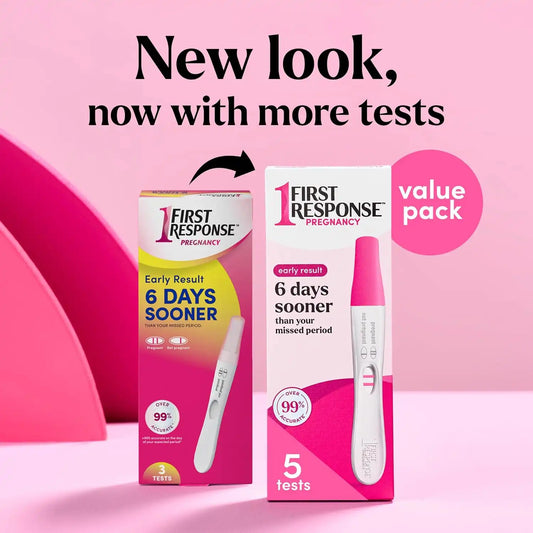 First Response Early Result Pregnancy Test, 5 Count Pack of 2