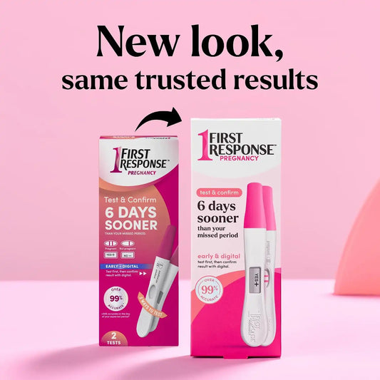 First Response & Confirm Pregnancy Test, 1 Line and 1 Digital Test Pack